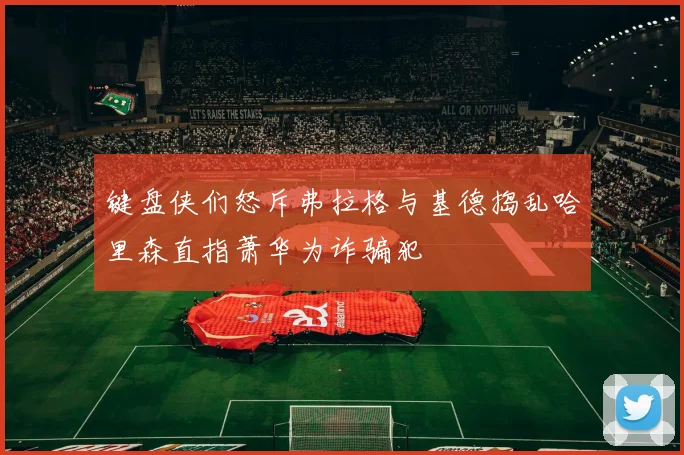 键盘侠们怒斥弗拉格与基德捣乱哈里森直指萧华为诈骗犯